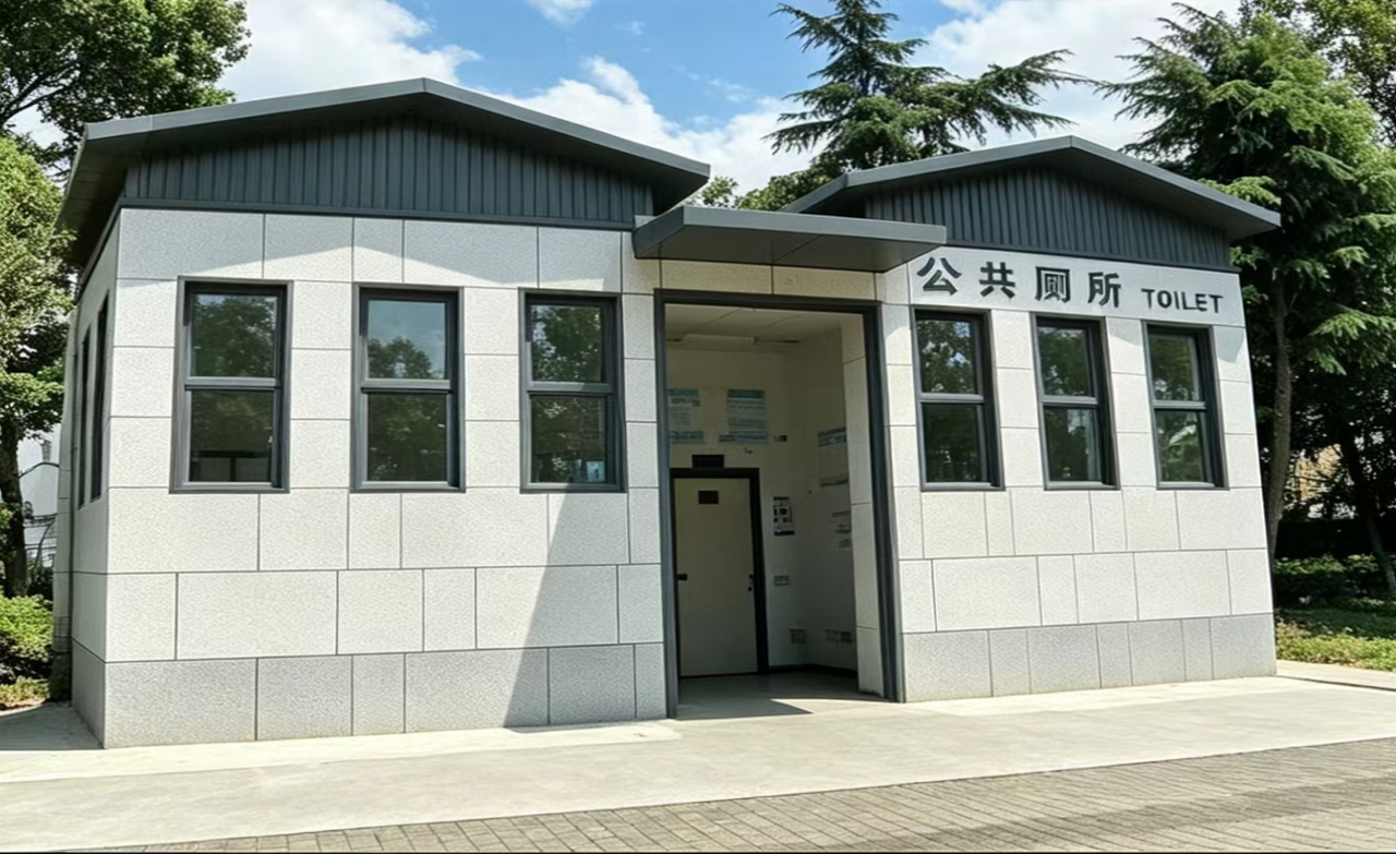 昆山柏庐北路公厕改造案例